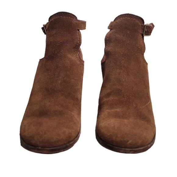 Frye Womens Meghan Suede Shooties Chestnut Size 7.5 B US - Picture 6 of 9